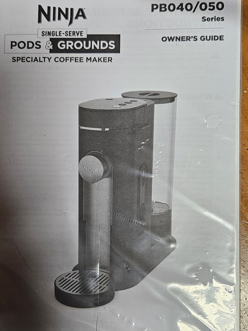 Ninja Single-Serve Pods & Grounds Specialty Coffee Maker - Black